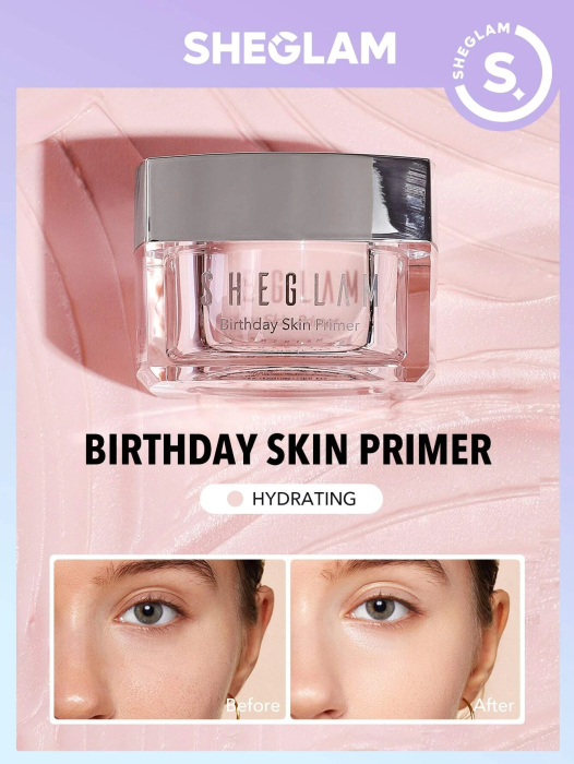 SHEGLAM, birthday skin primer
 شي جلام، برايمر المسامات